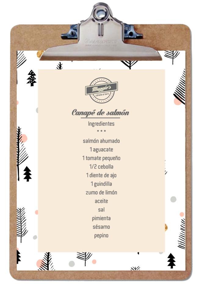 canapé-ingredientes