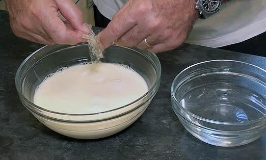 Panacota de Vainilla con Coulis de Mango23