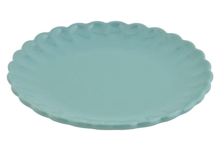 Plato De Postre Turquesa IbLaursen