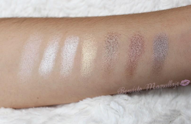 Flawless swatches 1ª fila