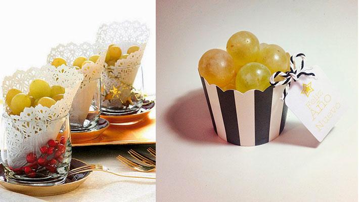 presentar uvas en Nochevieja