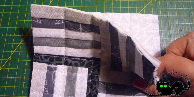 Colocamos los paneles revés con revés