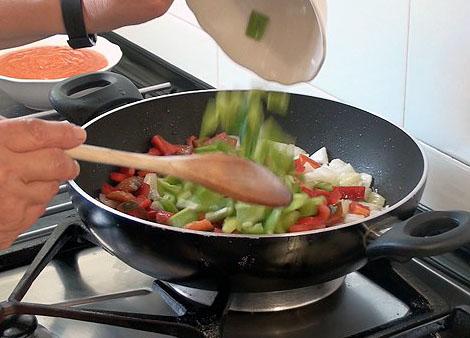 Salsichas con Sanfaina20