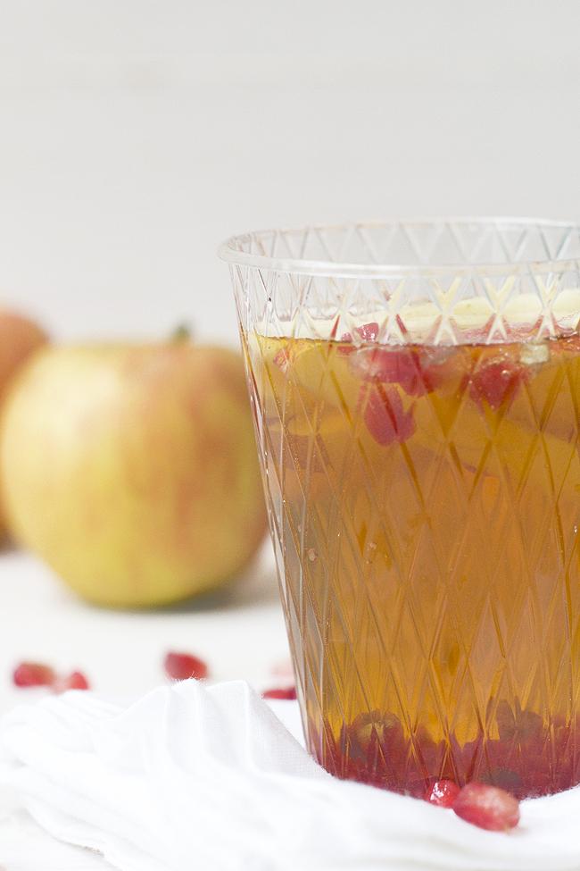 poche de sidra y granada