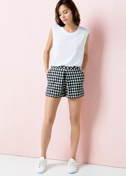 Shorts de cuadros