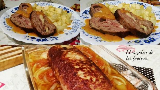 carne picada rellena