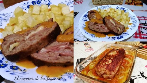 carne picada rellena