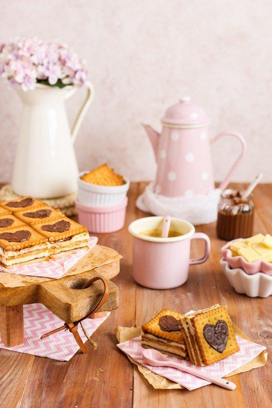 Tarta galletas y chocolate blanco 4