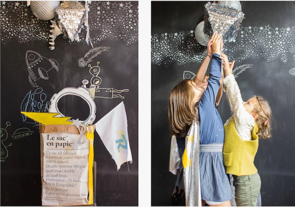 Una fiesta espacial infantil en All Lovely Party