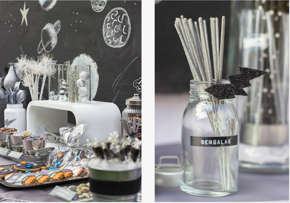 Una fiesta espacial infantil en All Lovely Party