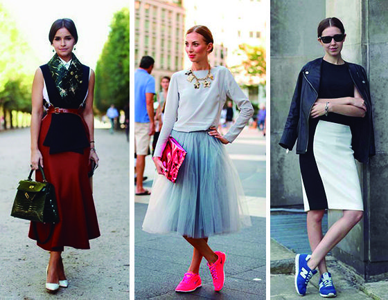 Buenos propósitos ,buenas tendencias, falda midi 2