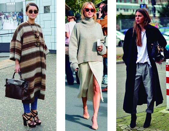  Buenos propósitos ,buenas tendencias, oversizes