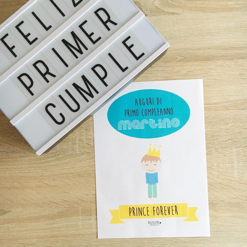 Primer cumpleaños principe