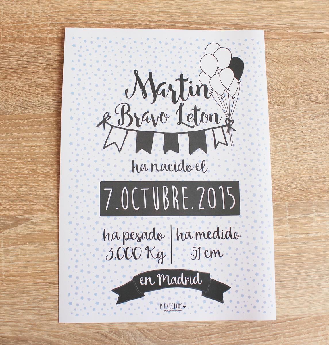 lamina nacimiento globos