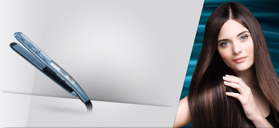 Plancha Remington S7200 para cabello mojado