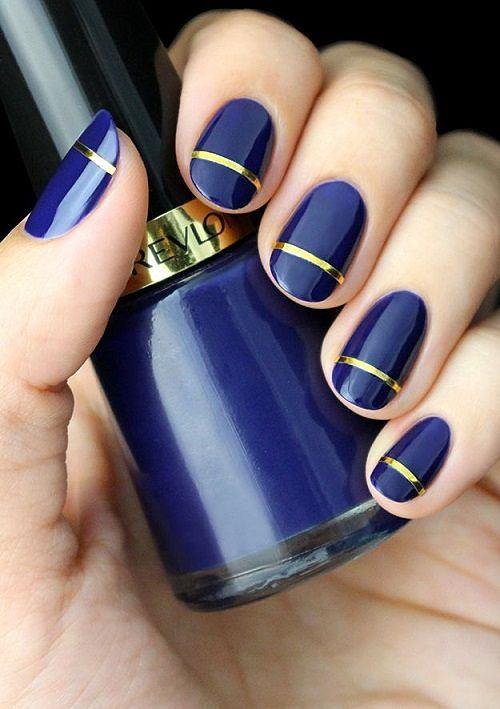 uñas-azul-elegante