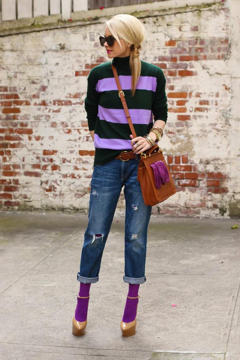 medias con pantalones