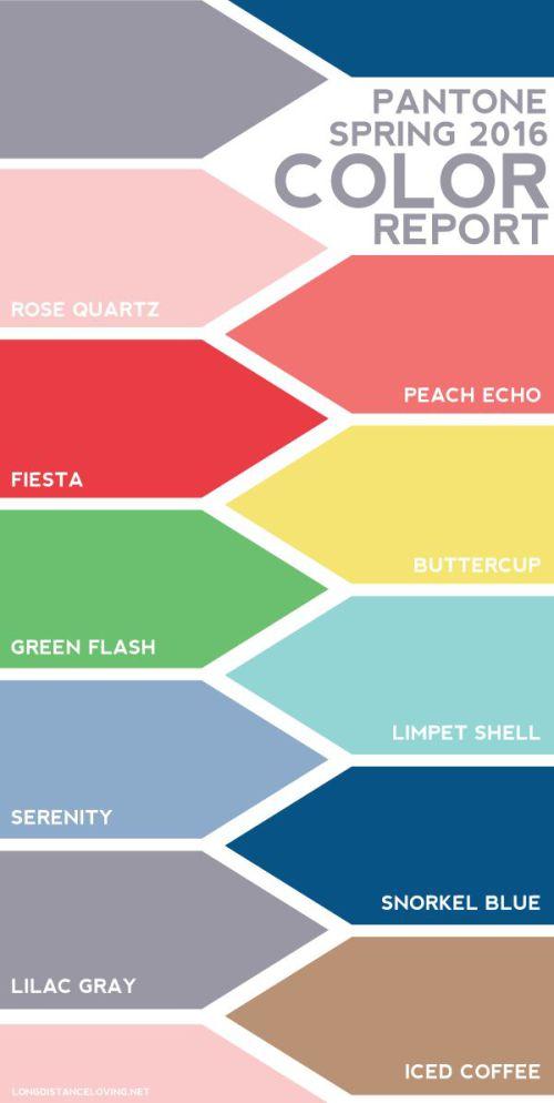 Colors of the Year 2016