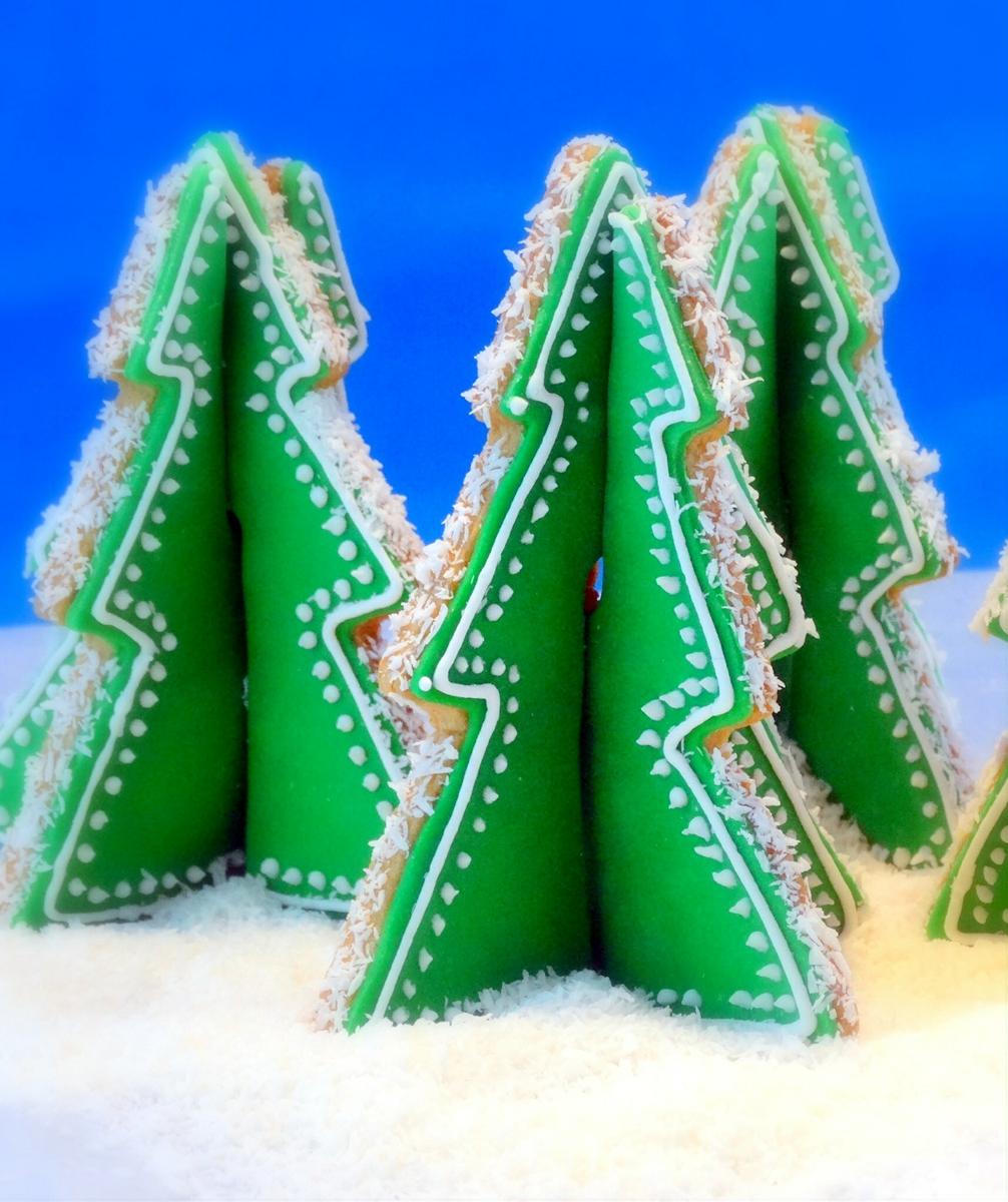 Arbol de navidad de galleta