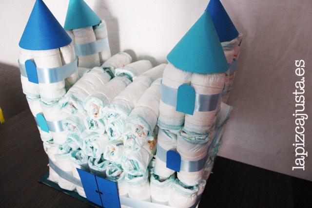 castillo de pañales