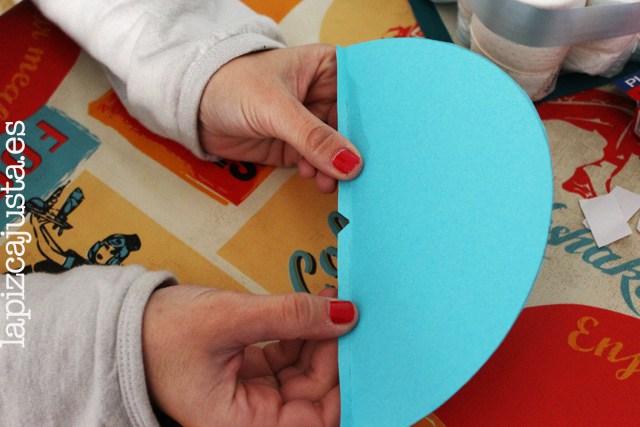 hacemos la torre del castillo de pañales