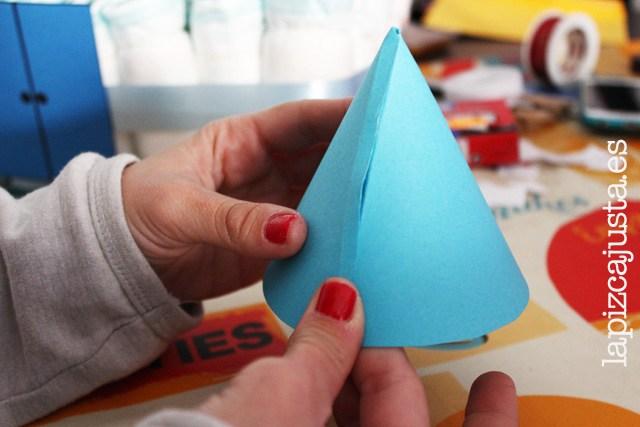 hacemos la torre del castillo de pañales