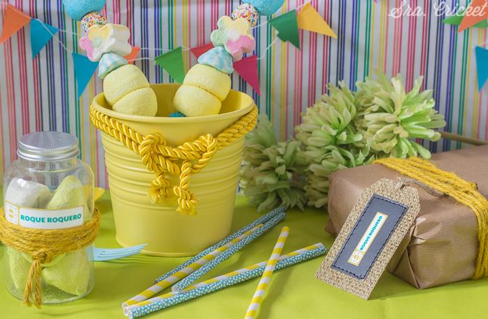 etiquetas para personalizar fiestas