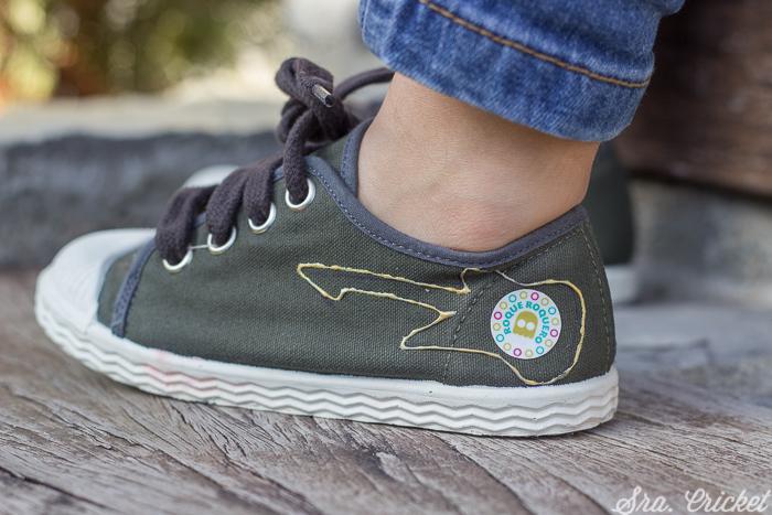 etiquetas para zapatos de niño