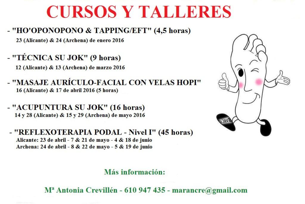Cartel Cursos y Talleres