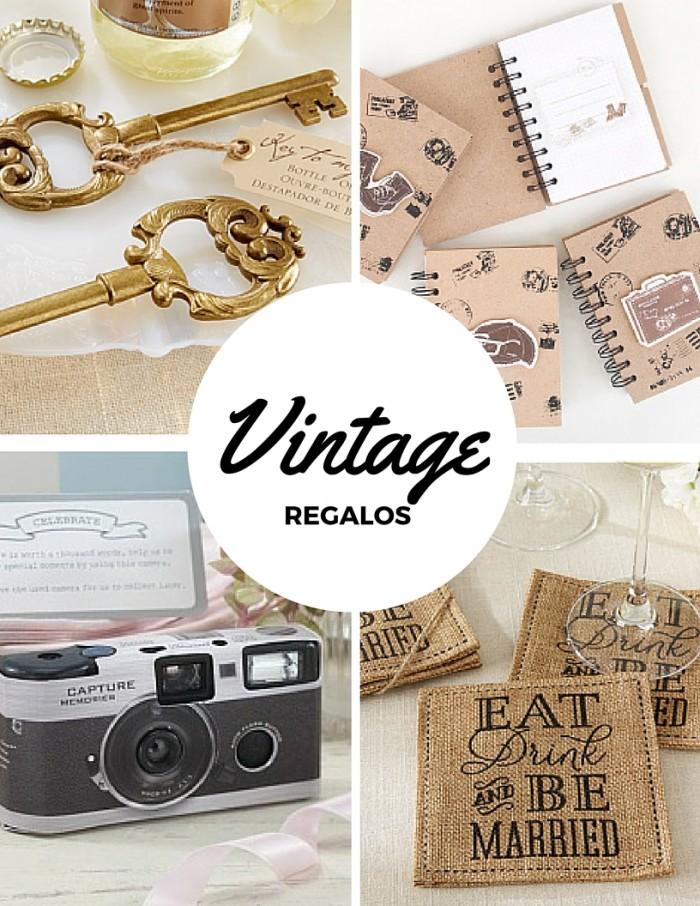 Regalos Vintage para bodas