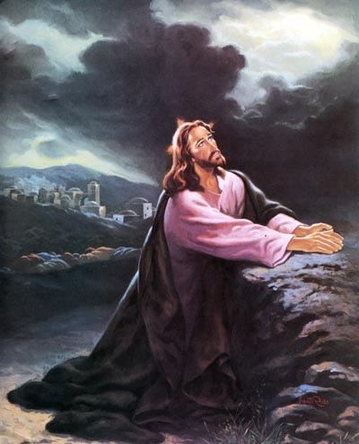 Jesus-Ora-En-El-Monte-De-Los-Olivos-4