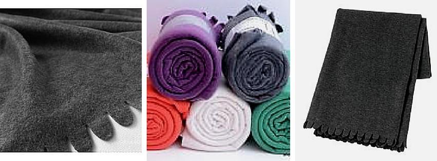 DIY Poncho Manta Sin coser a la Moda con una manta de Ikea Polarvide