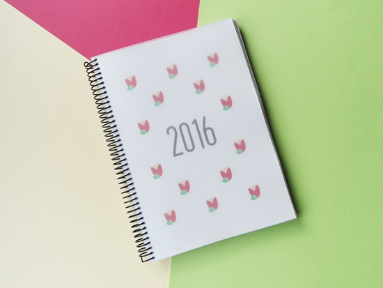 agenda imprimible 2016