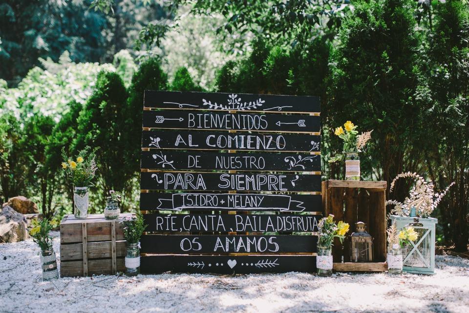 La boda de Melany e Isi en plena naturaleza en All Lovely Party