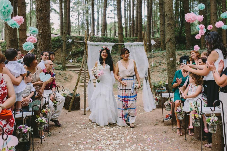 La boda de Melany e Isi en plena naturaleza en All Lovely Party