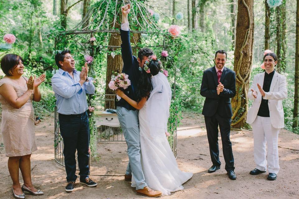 La boda de Melany e Isi en plena naturaleza en All Lovely Party