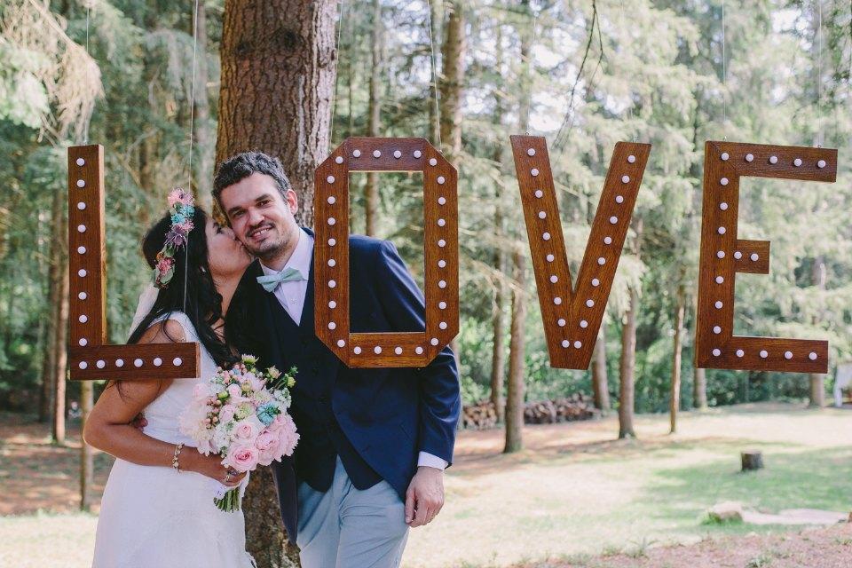 La boda de Melany e Isi en plena naturaleza en All Lovely Party