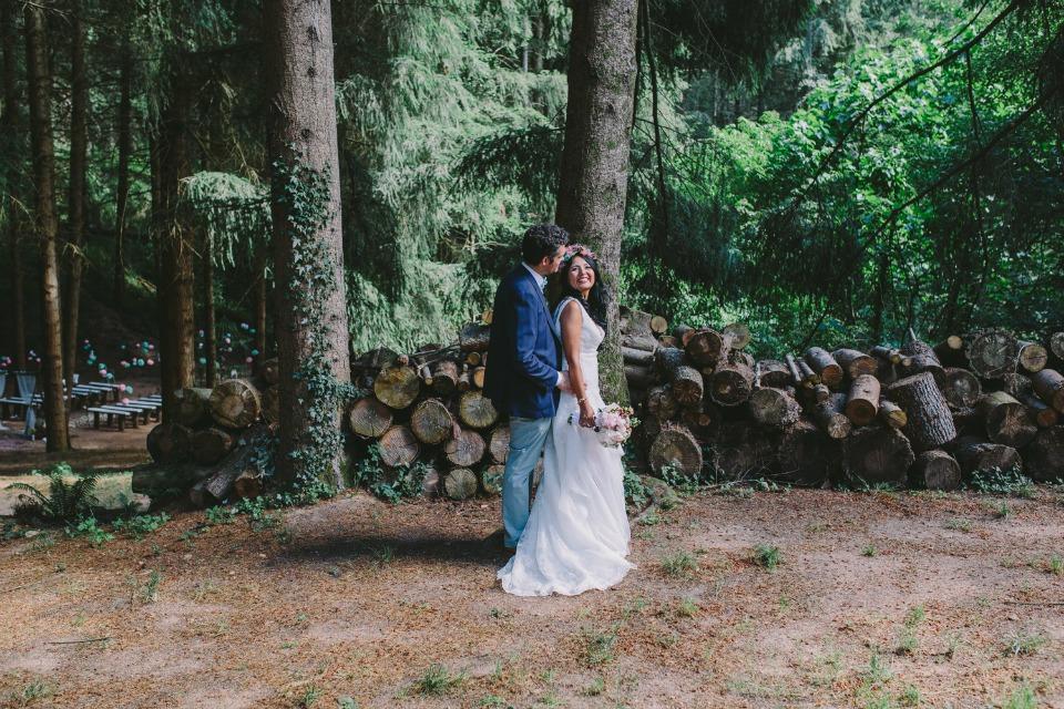 La boda de Melany e Isi en plena naturaleza en All Lovely Party