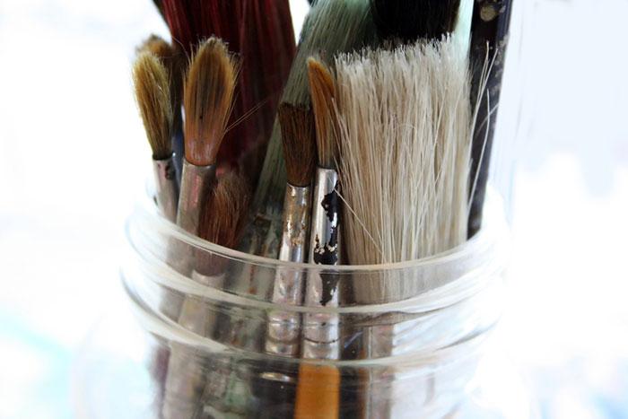 trucos para conservar rodillos y brochas