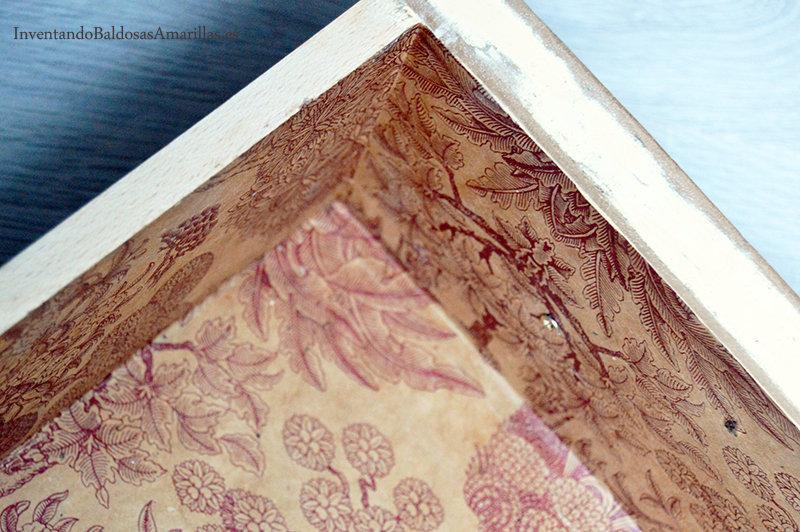 forrar cajones con papel 