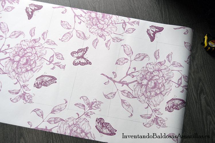 decorar con papel pintado