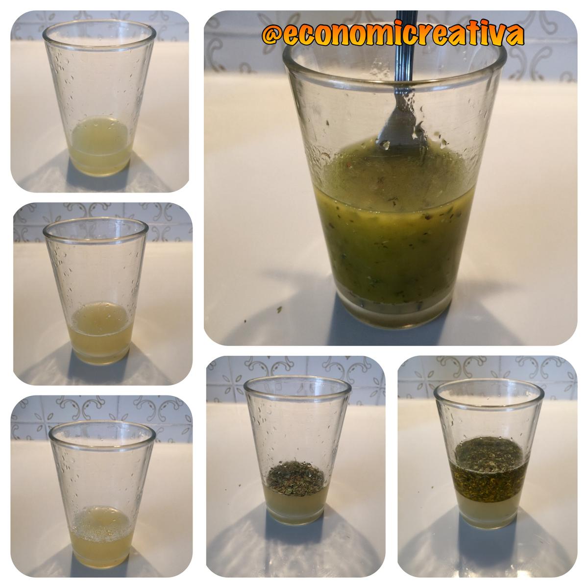 Ensalada con aguacate - Aliño de lima