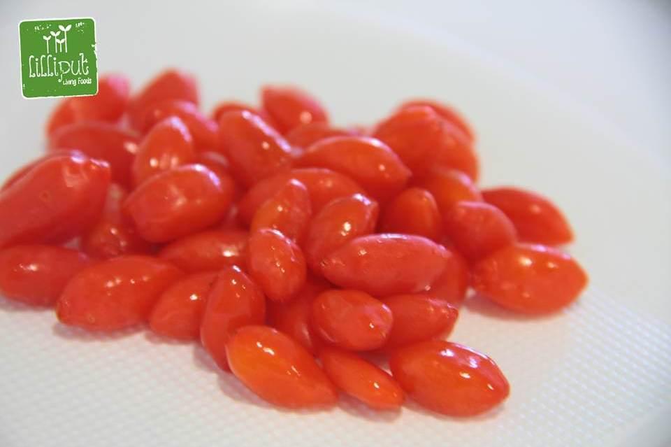 Bayas de Goji frescas