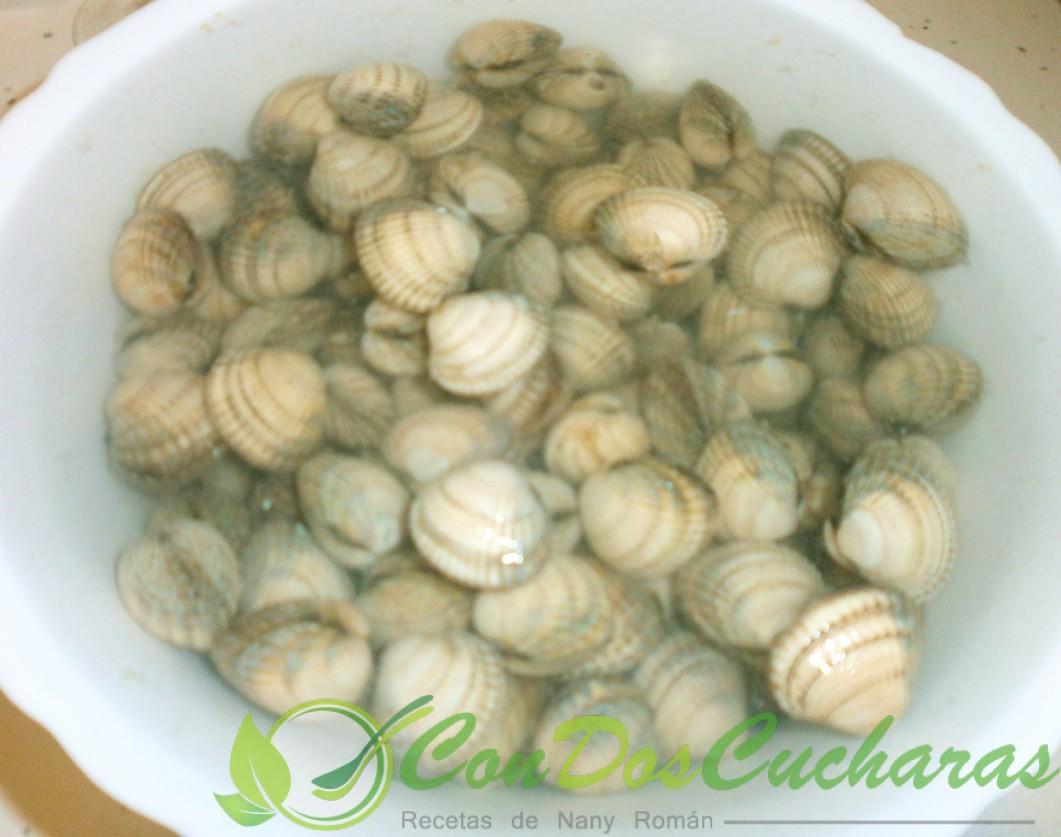 Berberechos en salsa