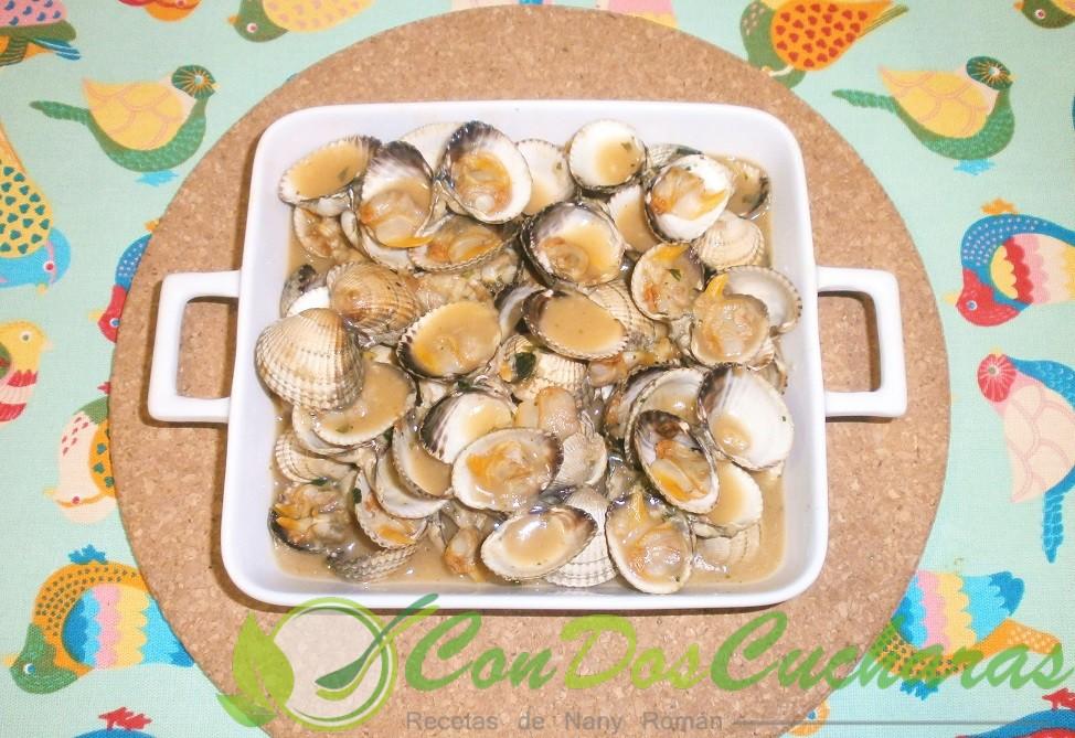 Berberechos en salsa