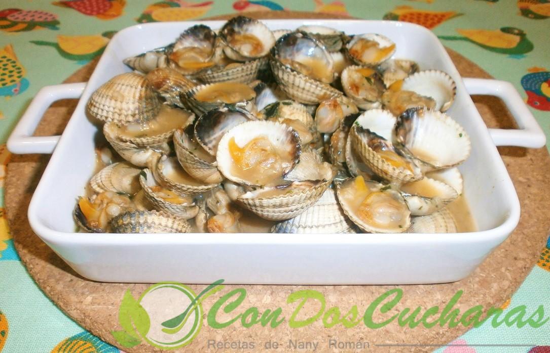 Berberechos en salsa