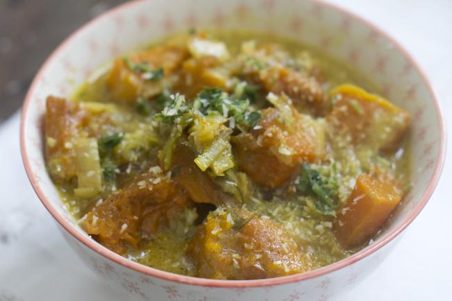 Curry de calabaza