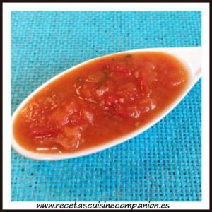 salsa tomate y albahaca