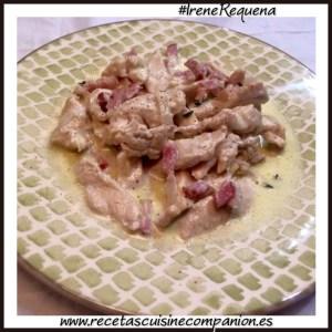 Pollo carbonara