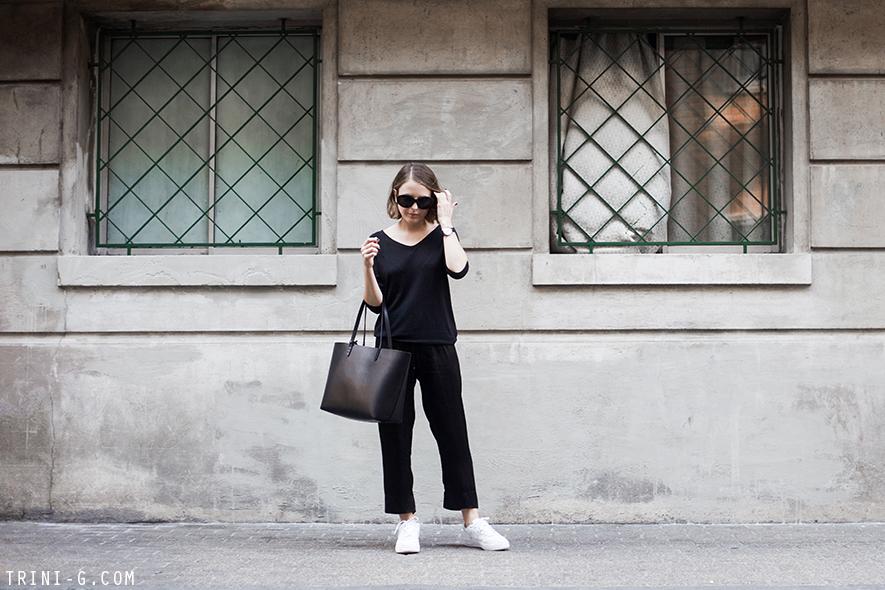 Trini |Gap sweatshirt Levis vintage shorts Adidas Superstar sneakers